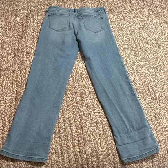 RACHEL Rachel Roy Light Blue Straight Leg Jeans 14/32 - Picture 7 of 9